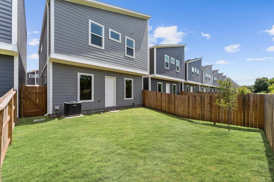 Exterior details and patio area of a home in , Houston (Image 2). Exterior details and patio area of a home in , Houston (Image 2).