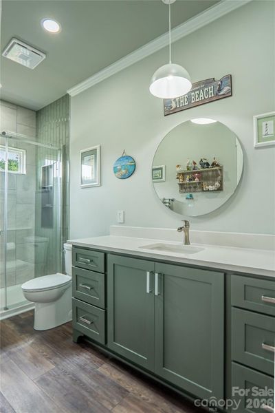 Furnished interior view inside a new home in , Ellenboro (Image 12).