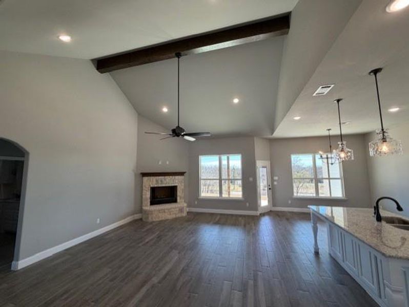 Spacious, unfurnished interior of a new home in , Azle (Image 15).