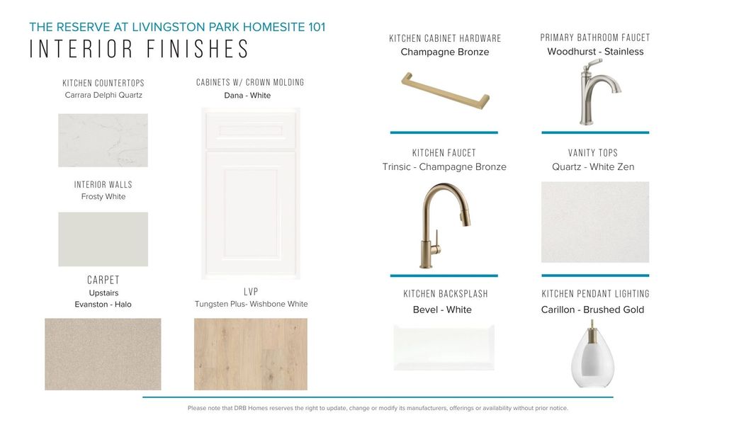 Furnished interior view inside a new home in The Reserve at Livingston Park, Easley (Image 21).