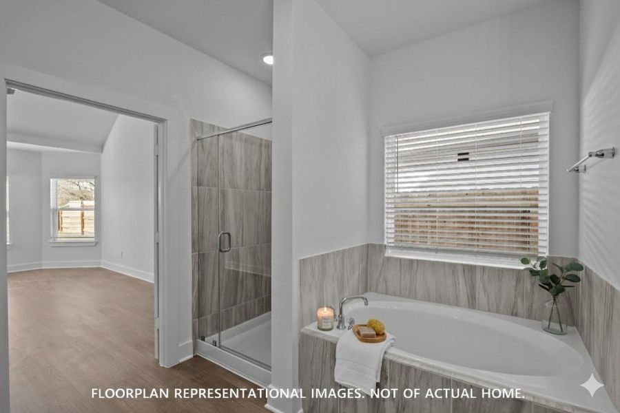 Furnished interior view inside a new home in Summerview, Fulshear (Image 11).