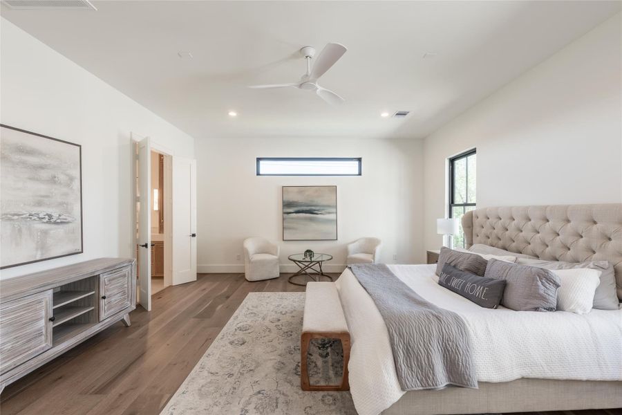 Furnished interior view inside a new home in , Houston (Image 27).