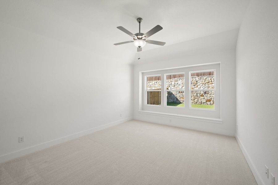 Spacious, unfurnished interior of a new home in Bridgewater, Midlothian (Image 21).