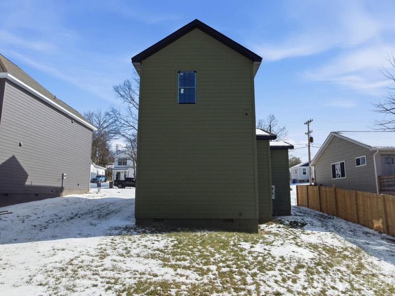 Exterior details and patio area of a home in , Statesville (Image 5).