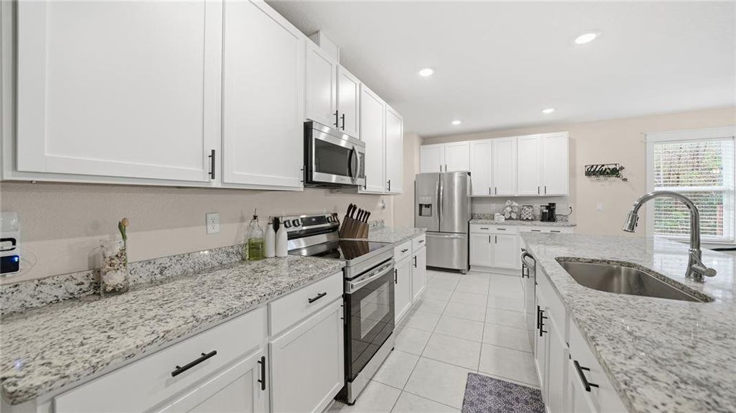 Furnished interior view inside a new home in Flagler Estates, Hastings (Image 6).