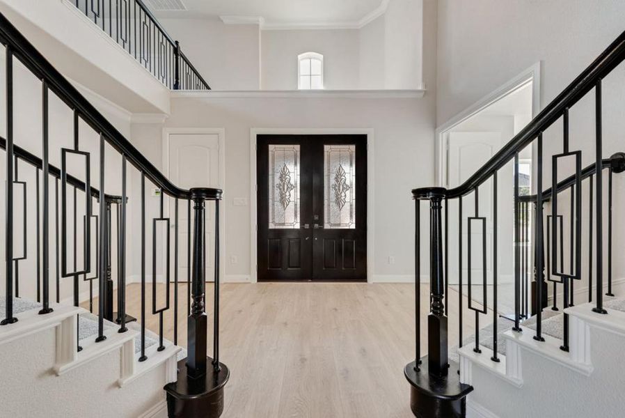 Spacious, unfurnished interior of a new home in South Pointe, Mansfield (Image 23). Spacious, unfurnished interior of a new home in South Pointe, Mansfield (Image 23).
