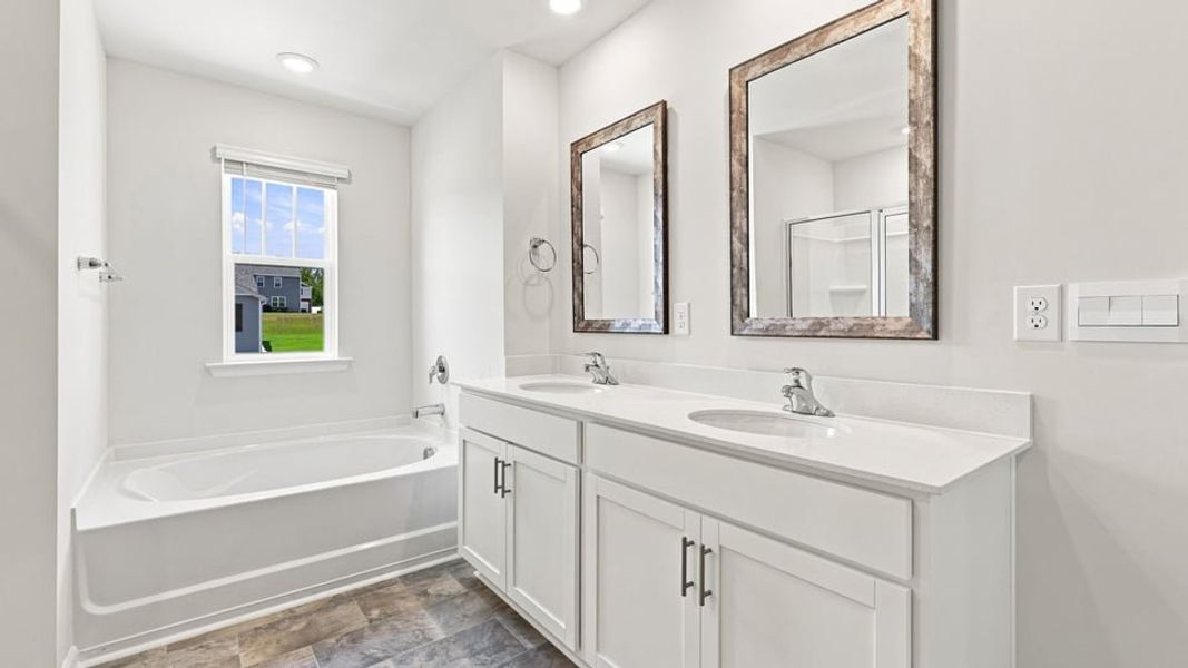 Furnished interior view inside a new home in Spring Ridge, Anderson (Image 17).