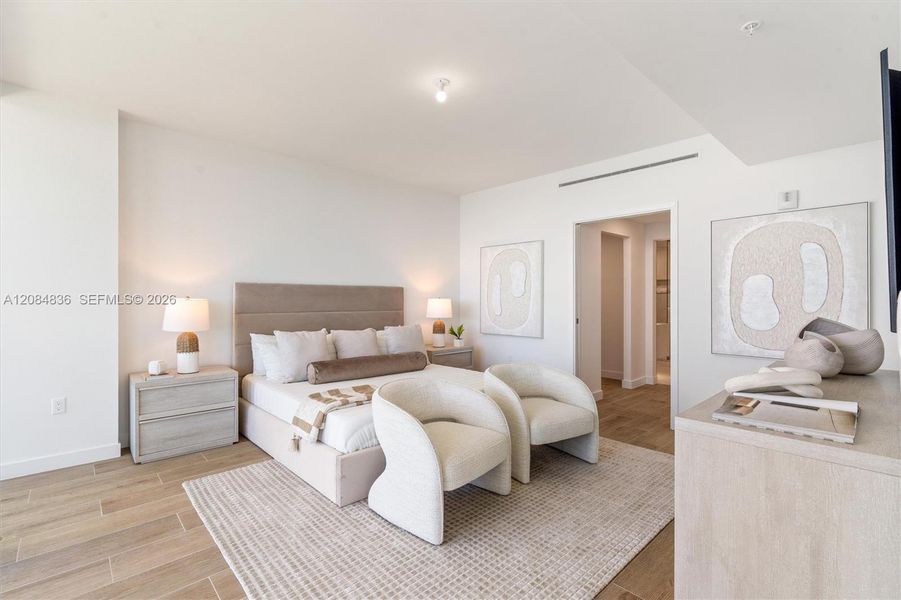 Furnished interior view inside a new home in Casamar, Pompano Beach (Image 18).