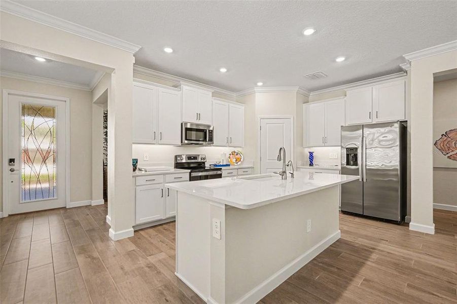 Furnished interior view inside a new home in Angeline Active Adult, Land O' Lakes (Image 10).