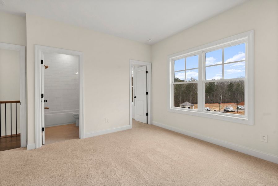 Representative unfurnished interior of a home built from the The Grayson II by The Providence Group in Townes 333, Peachtree Corners (Image 34).