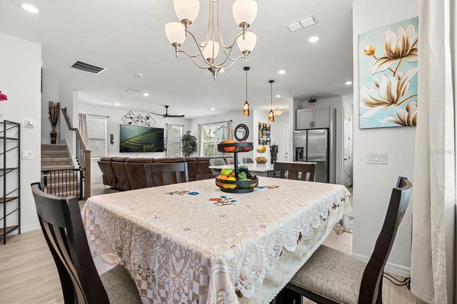 Furnished interior view inside a new home in , Winter Garden (Image 7). Furnished interior view inside a new home in , Winter Garden (Image 7).