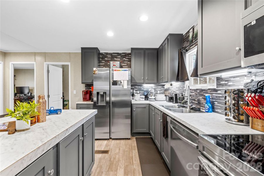 Furnished interior view inside a new home in , Lawndale (Image 7). Furnished interior view inside a new home in , Lawndale (Image 7).