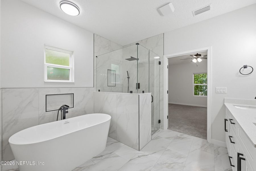 Furnished interior view inside a new home in , Jacksonville (Image 7).