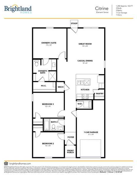 Citrine Floor Plan