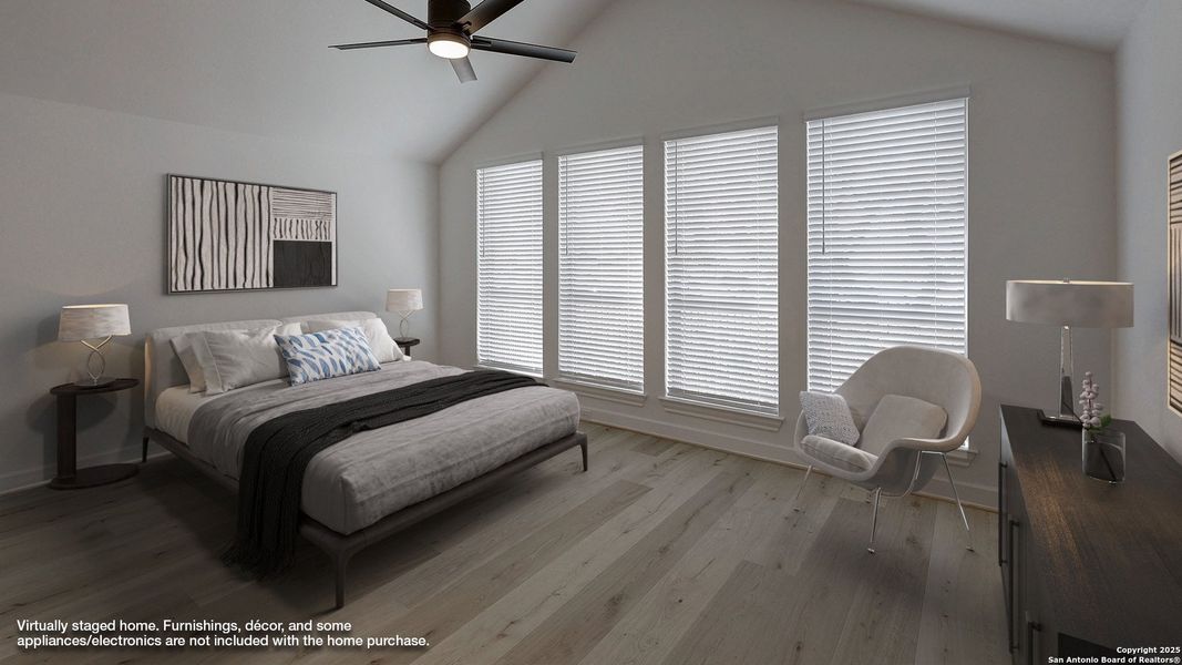 Furnished interior view inside a new home in The Dominion 70', San Antonio (Image 5).