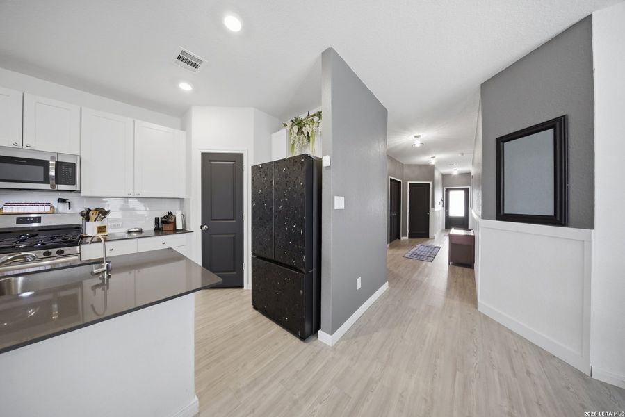 Furnished interior view inside a new home in Sage Meadows, St. Hedwig (Image 4).