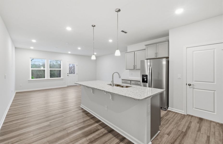 Furnished interior view inside a new home in McConnell Ridge, McLeansville (Image 16).