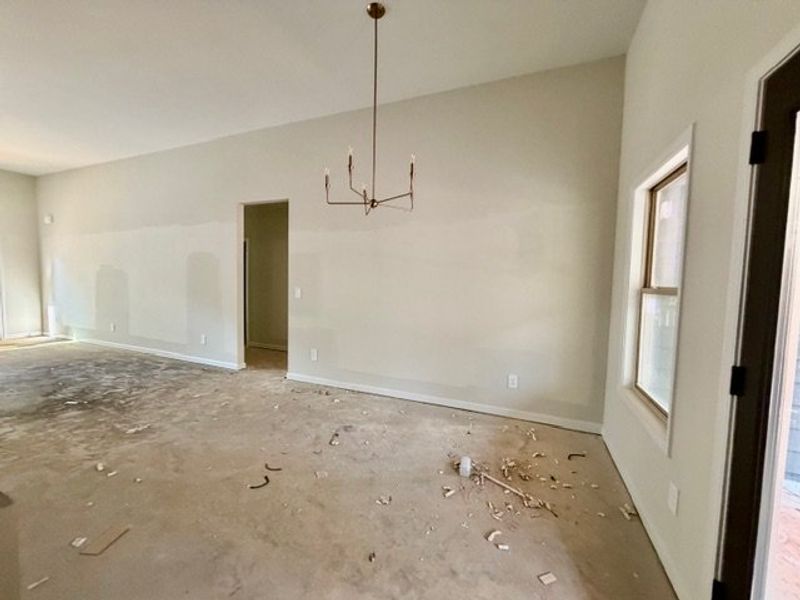 In-progress construction of a new home in Forrest Farms, Greenville, GA (Image 13).