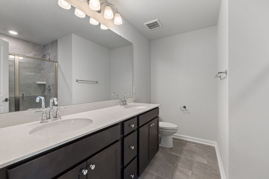 Furnished interior view inside a new home in Poets Walk, Whitsett (Image 5).