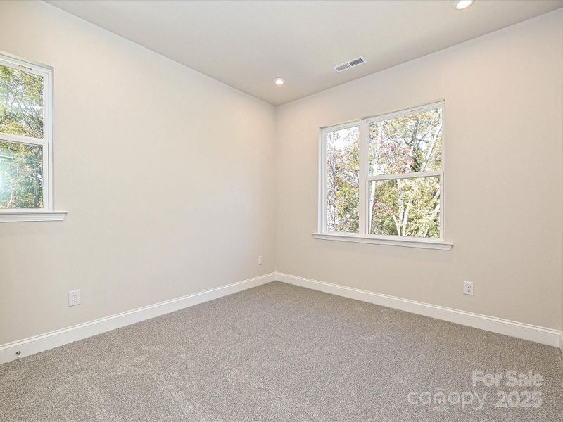 Bedroom Three Feels Special With 9' Ceiling. Bedroom Three Feels Special With 9' Ceiling.