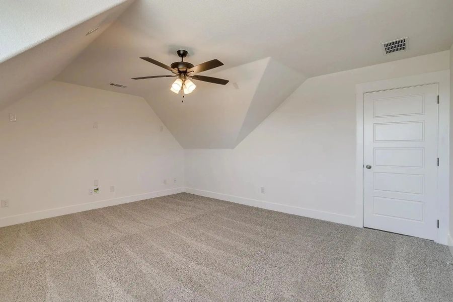 Representative unfurnished interior of a home built from the The Nathan by Elmwood Custom Homes in Ranch at Stone Hill, Waxahachie (Image 45).