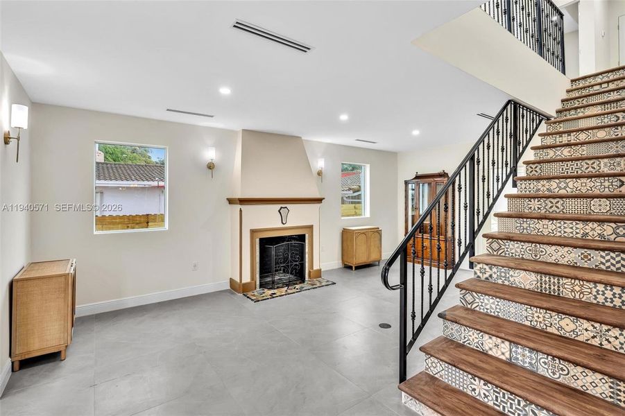 Furnished interior view inside a new home in , Miami (Image 30).