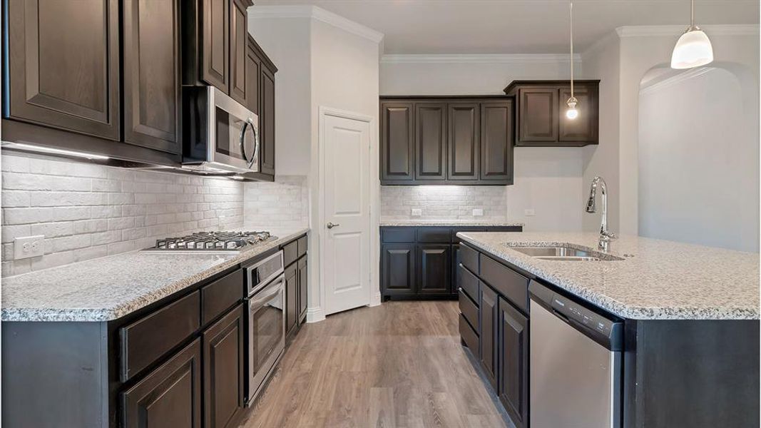 Furnished interior view inside a new home in Morningstar, Fort Worth (Image 5).