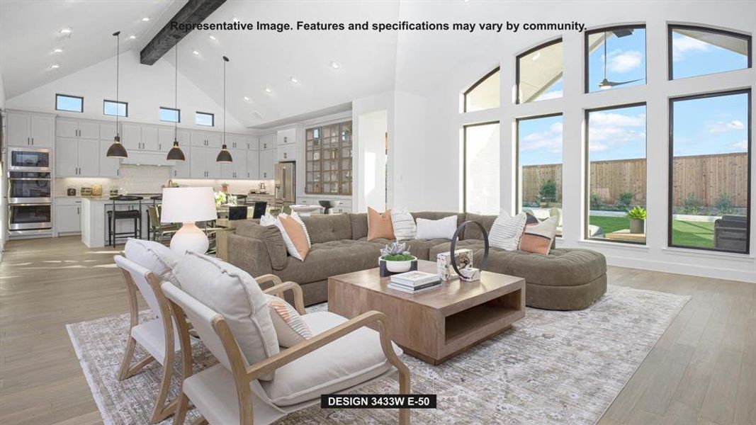 Furnished interior view inside a new home in Terraces, Rockwall (Image 6). Furnished interior view inside a new home in Terraces, Rockwall (Image 6).