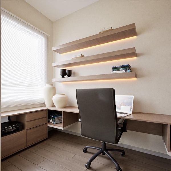 Furnished interior view inside a new home in , Houston (Image 12).