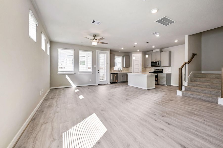 Photo is not of the actual home, but is an inspirational photo of builder’s model home and may depict options, furnishings, and/or decorator features that are not included