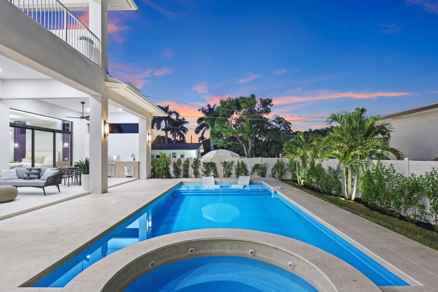 Exterior details and patio area of a home in , Delray Beach (Image 28). Exterior details and patio area of a home in , Delray Beach (Image 28).