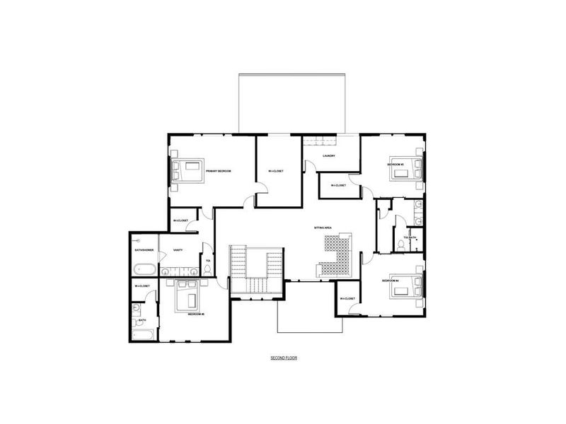 2D floor plan layout of this home in , Atlanta, GA (Image 9). 2D floor plan layout of this home in , Atlanta, GA (Image 9).