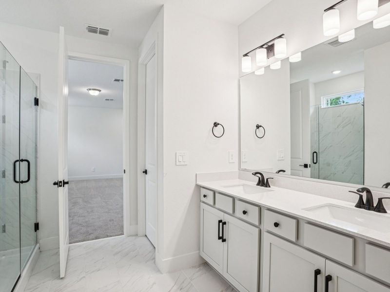 Furnished interior view inside a new home in Ridgehaven - Signature Series, Ormond Beach (Image 6). Furnished interior view inside a new home in Ridgehaven - Signature Series, Ormond Beach (Image 6).