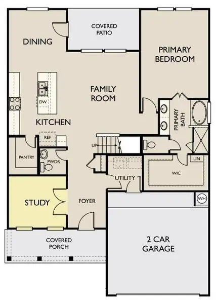 The Hyde floorplan The Hyde floorplan