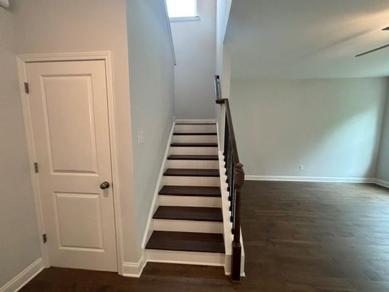 Spacious, unfurnished interior of a new home in Edenglen, Buford (Image 24). Spacious, unfurnished interior of a new home in Edenglen, Buford (Image 24).