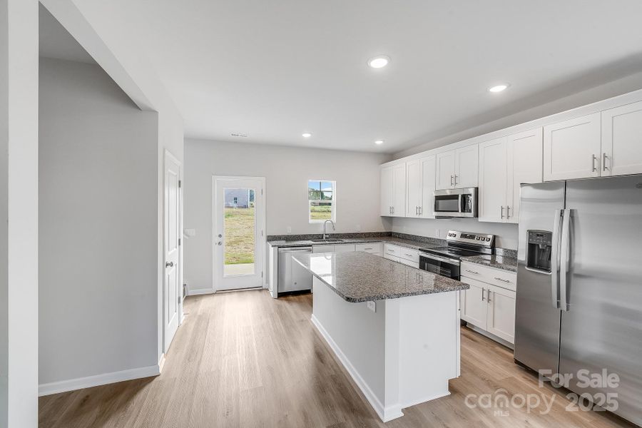 Furnished interior view inside a new home in , Statesville (Image 14).
