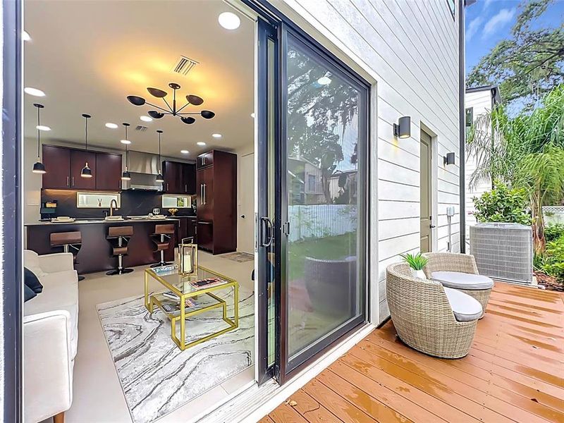 Exterior details and patio area of a home in , Orlando (Image 2). Exterior details and patio area of a home in , Orlando (Image 2).