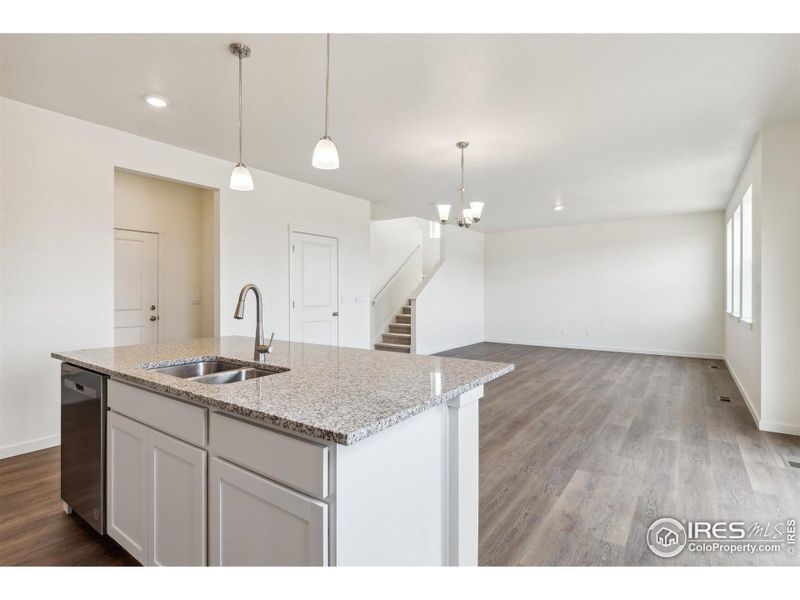 Furnished interior view inside a new home in Ridge at Johnstown, Johnstown (Image 11). Furnished interior view inside a new home in Ridge at Johnstown, Johnstown (Image 11).