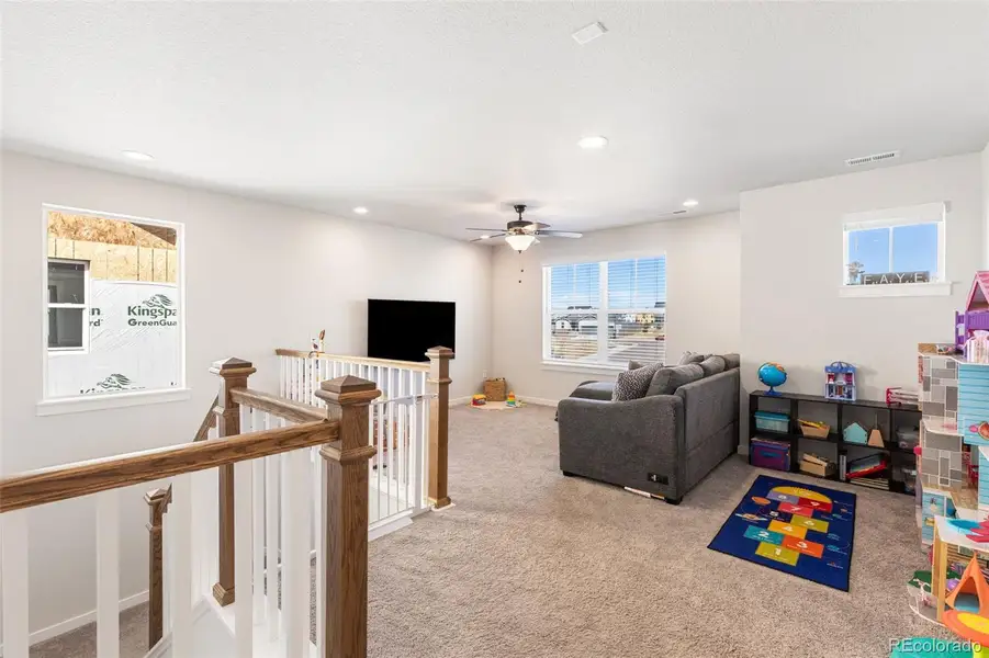 Furnished interior view inside a new home in Sterling Ranch, Colorado Springs (Image 8).