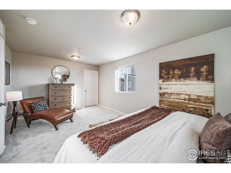 Furnished interior view inside a new home in , Johnstown (Image 26). Furnished interior view inside a new home in , Johnstown (Image 26).