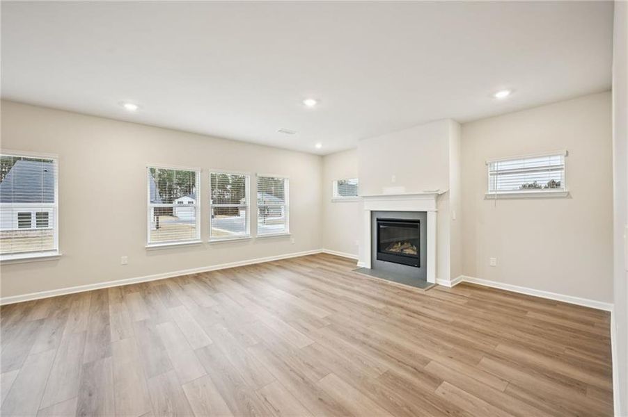 Spacious, unfurnished interior of a new home in Parkside at Grayson, Grayson (Image 24).