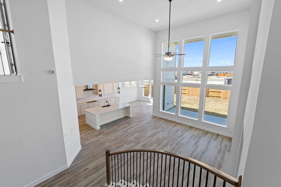 Furnished interior view inside a new home in Lariat, Liberty Hill (Image 16).