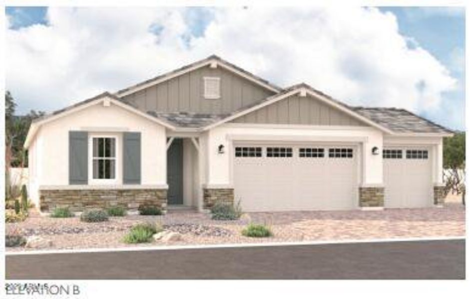 FIRE SKY-LOT 87-ELEVATION B