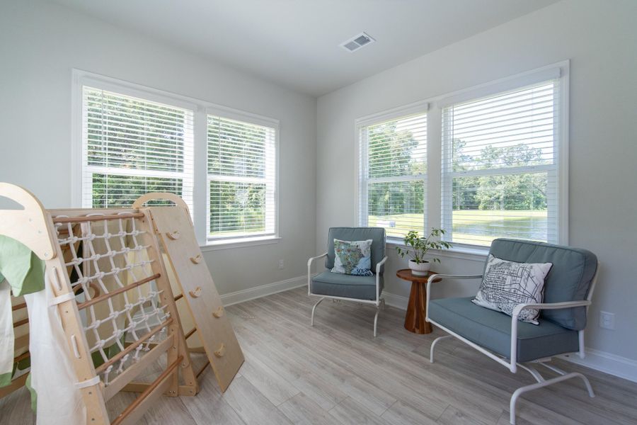 Furnished interior view inside a new home in , Johns Island (Image 27).