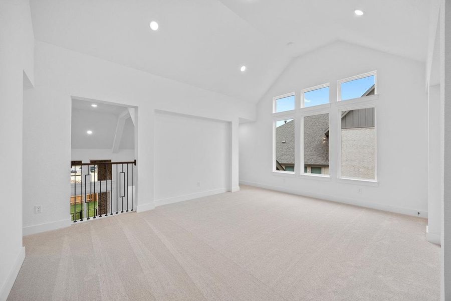 Spacious, unfurnished interior of a new home in Parkside On The River, Georgetown (Image 22).