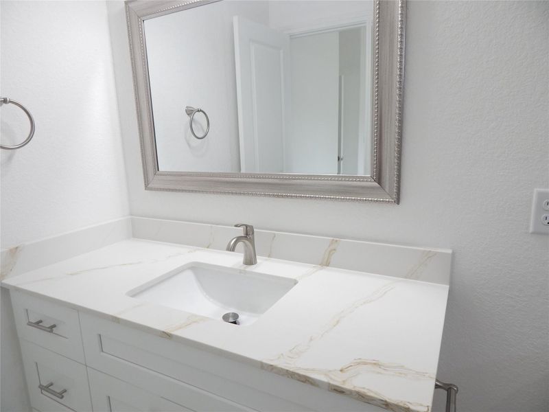 Close-up of interior finishes inside a home in Bridgeland, Cypress (Image 15).