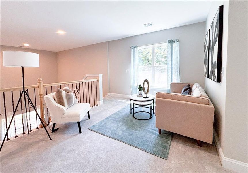Furnished interior view inside a new home in , Monticello (Image 12).
