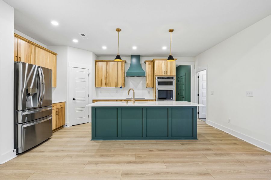 Representative furnished interior of a home built from the Belmont by Rockwood Homes in Wofford Estates, Clarksville (Image 5).