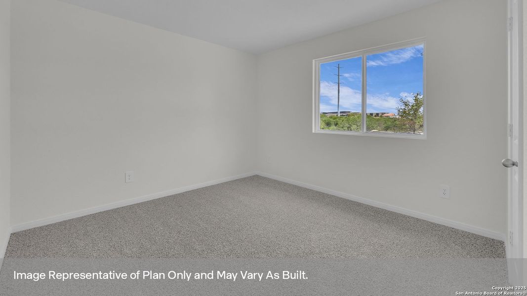 Spacious, unfurnished interior of a new home in Trace, San Marcos (Image 19).