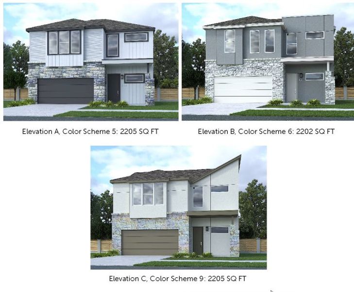 Representative rendering of the exterior for the Meredith by Masonwood Homes (Image 1).